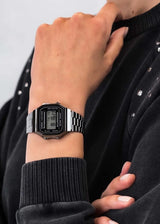 Casio Vintage Series Digital Gun Metal Strap Men's Watch| A168WGG-1ADF