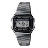 Casio Vintage Series Digital Gun Metal Strap Men's Watch| A168WGG-1ADF