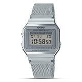 Casio Vintage Digital Dial Mesh Chain Unisex Watch | A700WM-7ADF