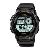 Casio Sports Digital Black Resin Watch For Men| AE-1000W-1AVDF