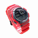 CASIO STANDARD RED RESIN BAND MEN'S WATCH| AE-1000W-4AVDF