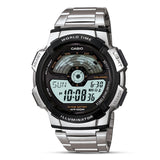 Casio Sport Youth World Time Black Dial Men's Watch | AE-1100WD-1AVDF