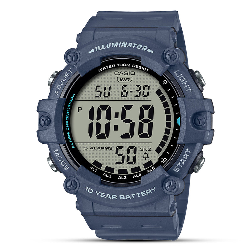 Casio "Illuminator" Wide Face Digital Watch| AE-1500WH-2AVDF