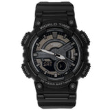 Casio AEQ-110W-1BVDF| Black Resin Men's Watch