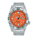 Alba Mechanical Orange Dial Men's Automatic Watch AL4375X1