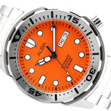 Alba Mechanical Orange Dial Men's Automatic Watch AL4375X1
