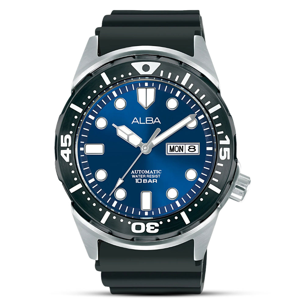 ALBA AUTOMATIC BLUE DIAL MEN'S WATCH AL4379X