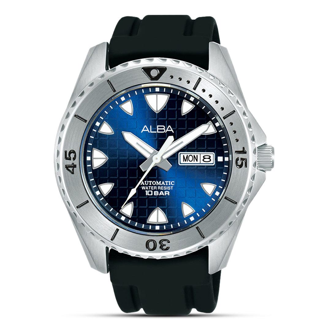 Alba Automatic Blue Gradient Dial Men's Watch | AL4585X