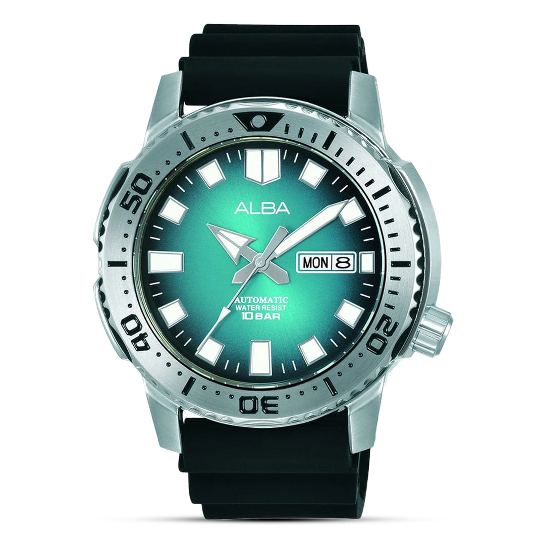 Alba Automatic Light Green Dial Men's Watch | AL4643X
