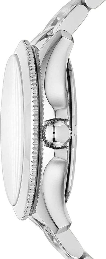 Fossil Cecile Silver Tone Stainless Steel Ladies Watch AM4509