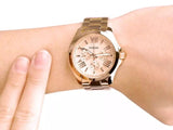 Fossil Cecile Rose Gold Tone Stainless Steel Ladies Watch AM4511