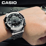 Casio Analog Digital World Time Men's Watch| AMW-870D-1AVDF