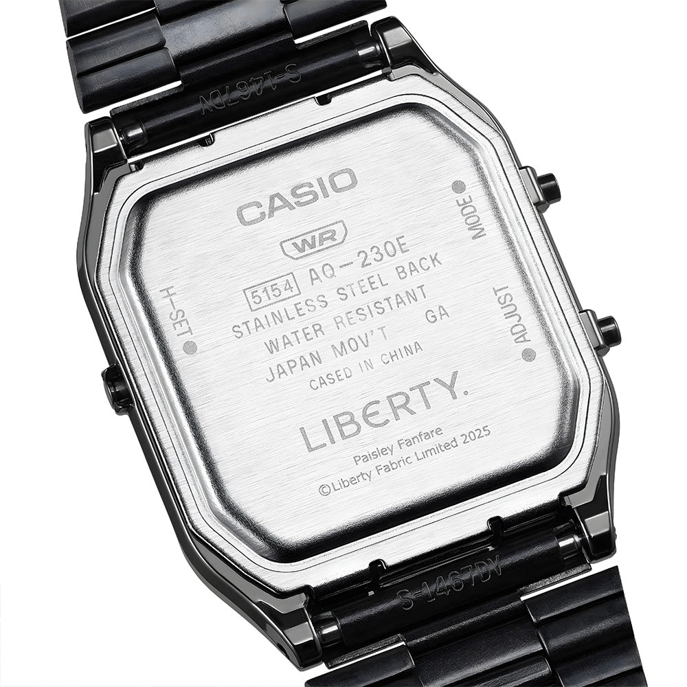 Casio Vintage X Liberty Limited Edition Digital Unisex Watch AQ-230EBLT-1ADR