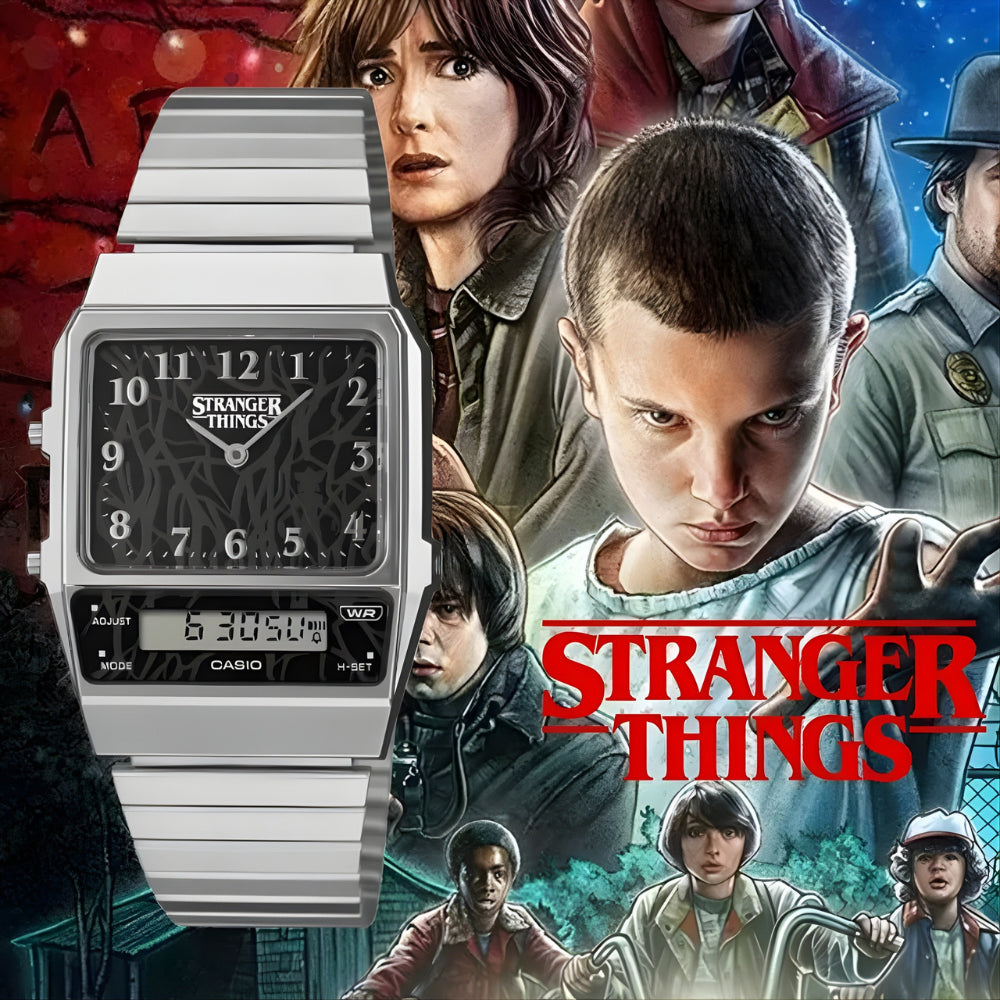 Casio X Stranger Things Vintage Watch | AQ-800EST-1ADR