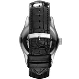 Emporio Armani Classic Black Leather Strap Men's Watch | AR0643