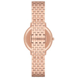 Emporio Armani Gianni T-Bar Rose Gold Tone Ladies Watch | AR11006