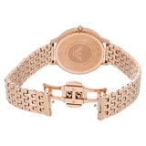 Emporio Armani Gianni T-Bar Rose Gold Tone Ladies Watch | AR11006