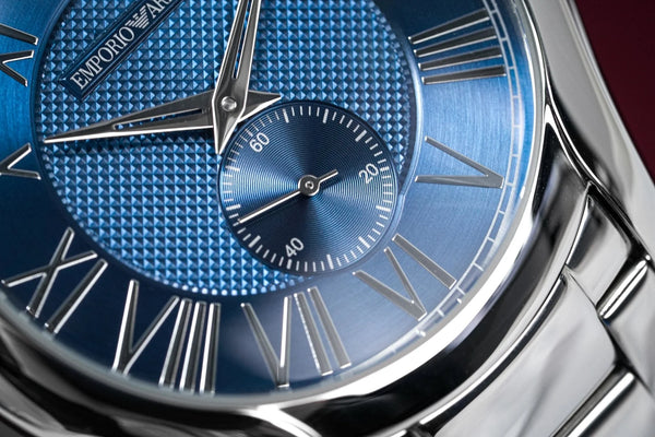 Emporio Armani Men's Valente Blue Dial Watch AR11085