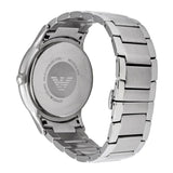 Emporio Armani Dress Renato Black Dial Stainless Steel Watch | AR11179