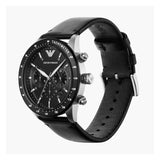 Emporio Armani Mario Chronograph Black Dial Men's Watch | AR11243