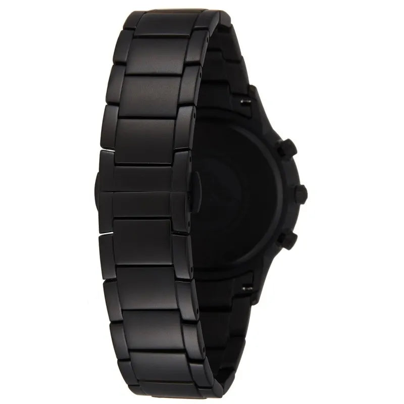 Emporio Armani Renato Black Dial Stainless Steel Men's Watch | AR11275