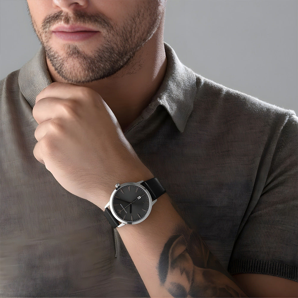 Emporio Armani Slim Grey Dial Men's watch | AR11277