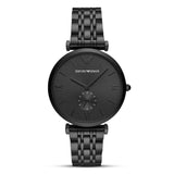 Emporio Armani Gianni T-Bar Black Dial Men's Watch | AR11299