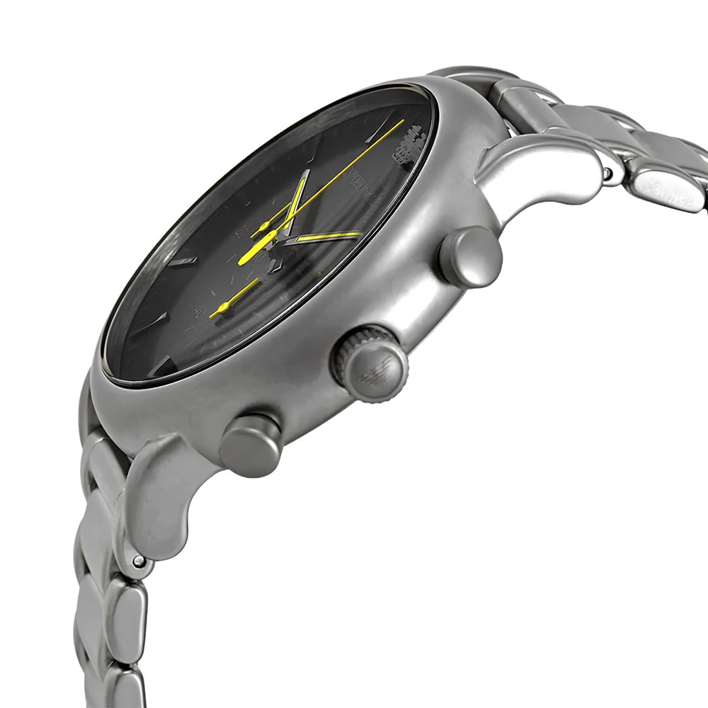 Emporio Armani Luigi Black Dial Men's Watch | AR11324