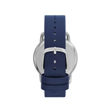 Emporio Armani Aviator Chronograph Blue Leather Strap Watch | AR11335