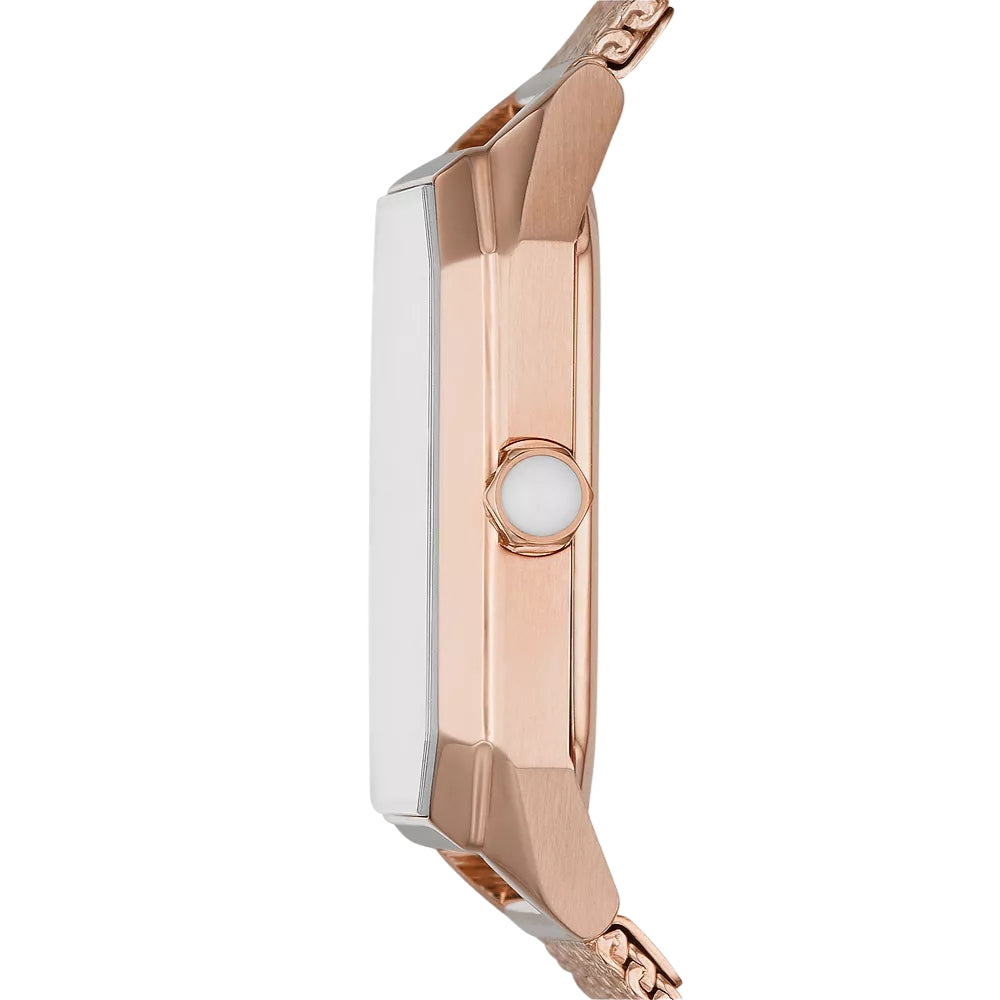 Emporio Armani Gioia Rose Gold Dial Ladies Watch | AR11347