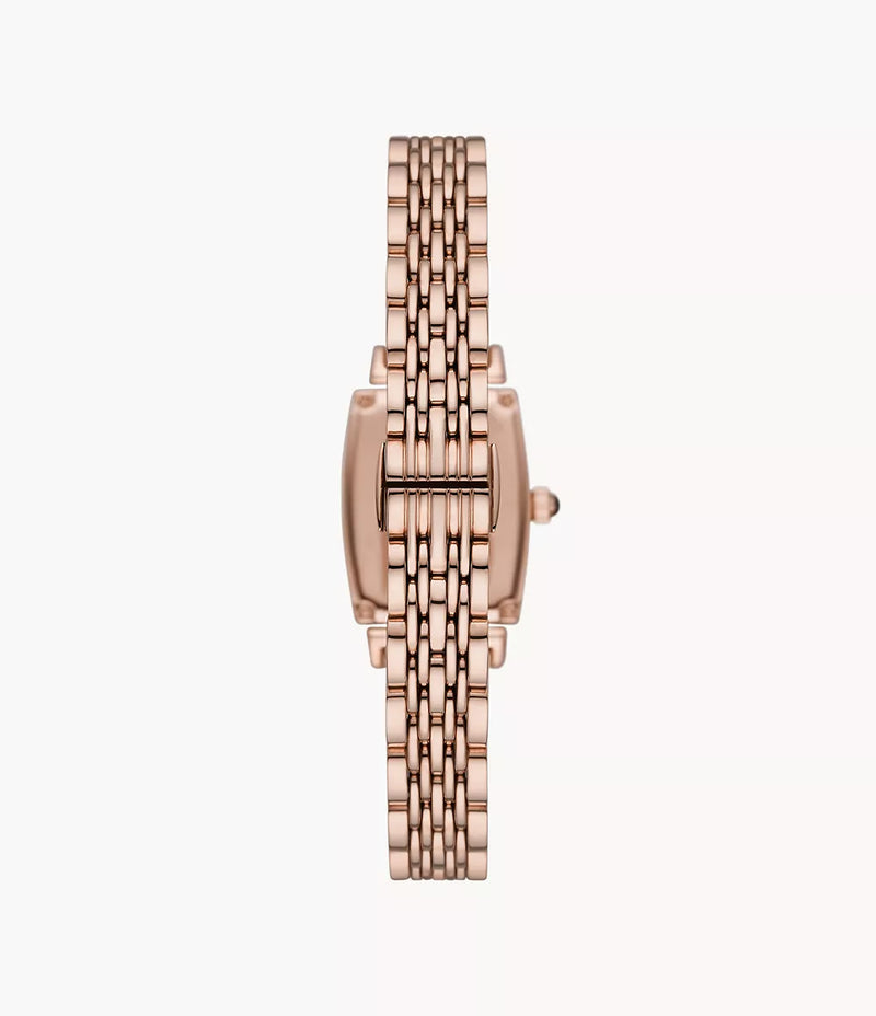 Emporio Armani Two-Hand Rose Gold Tone Ladies Watch | AR11407