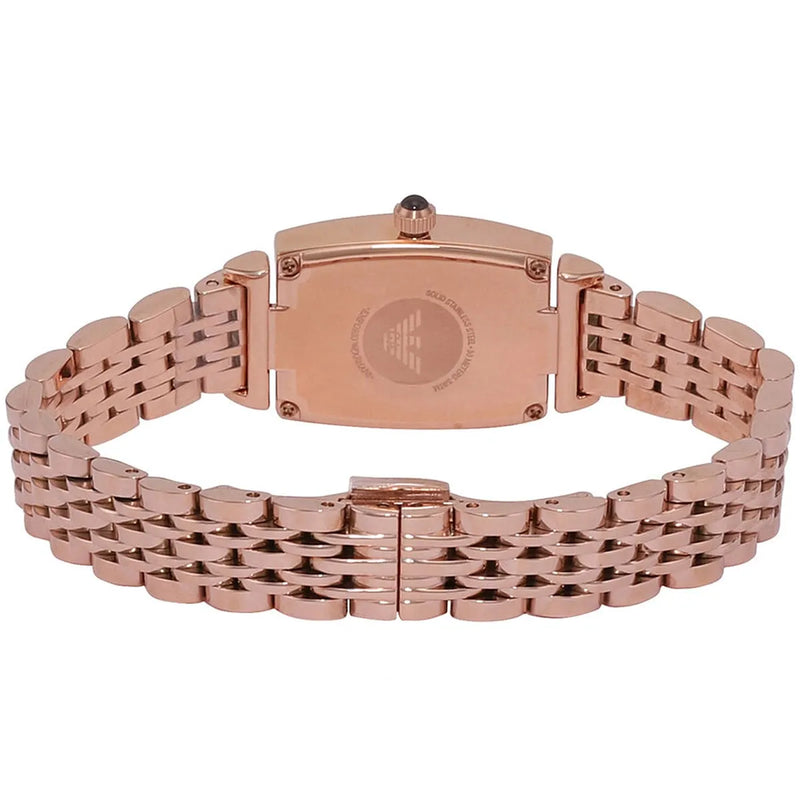 Emporio Armani Two-Hand Rose Gold Tone Ladies Watch | AR11407