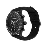 Emporio Armani Mario Chronograph Black Dial Men's Watch | AR11453