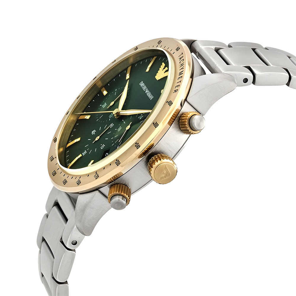 Emporio Armani Green Dial Men's Watch | AR11454