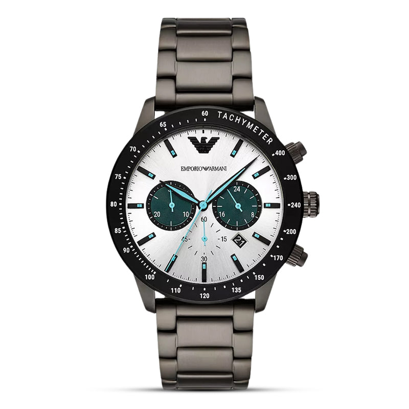 Emporio Armani Chronograph White Dial Men's Watch | AR11471