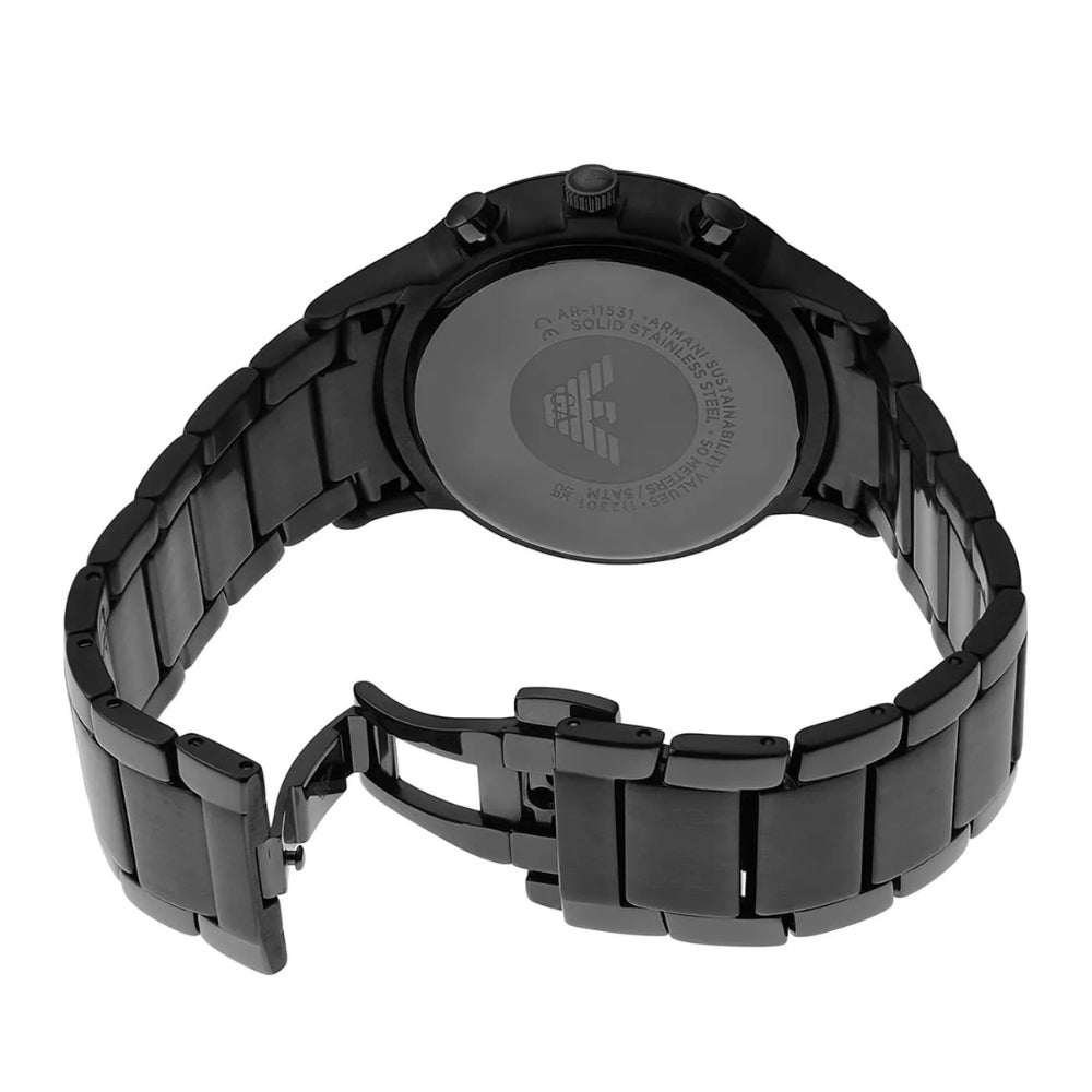 Emporio Armani Chronograph Grey Dial Men's Watch | AR11531