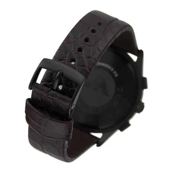 Emporio Armani Chronograph Brown Leather Watch | AR11549