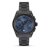 Emporio Armani Blue Dial Gunmetal Chronograph Men's Watch| AR11561