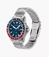 Emporio Armani Sea Explorer GMT "Pepsi" Bezel Men's Watch | AR11590