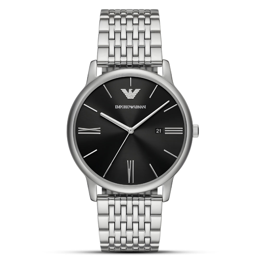 Emporio Armani Black Dial Men's Watch AR11600