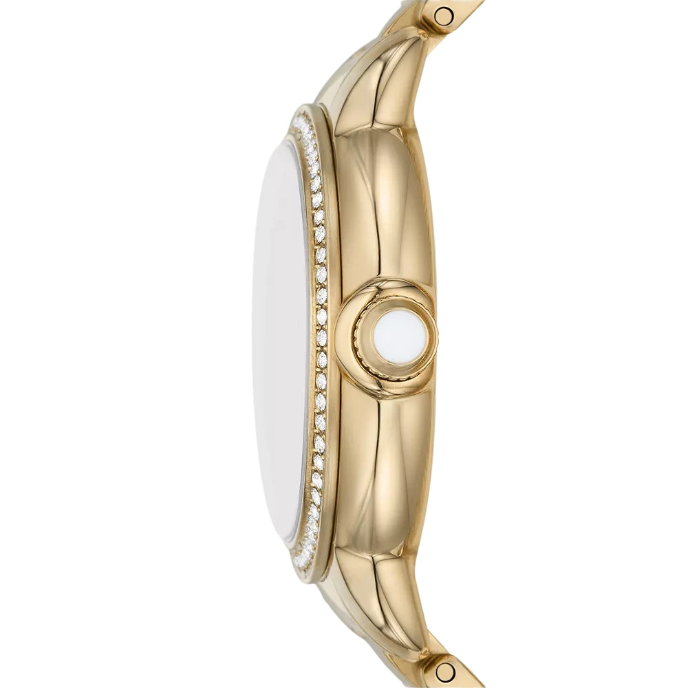 Emporio Armani Gold Tone Cream Dial Ladies Watch | AR11609