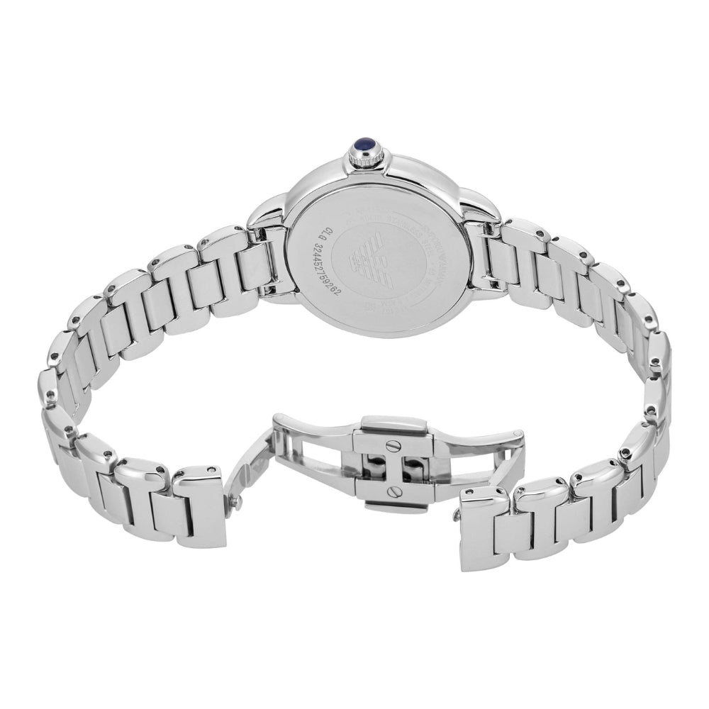 Emporio Armani Gianni T-Bar Blue Dial Ladies Watch AR11627