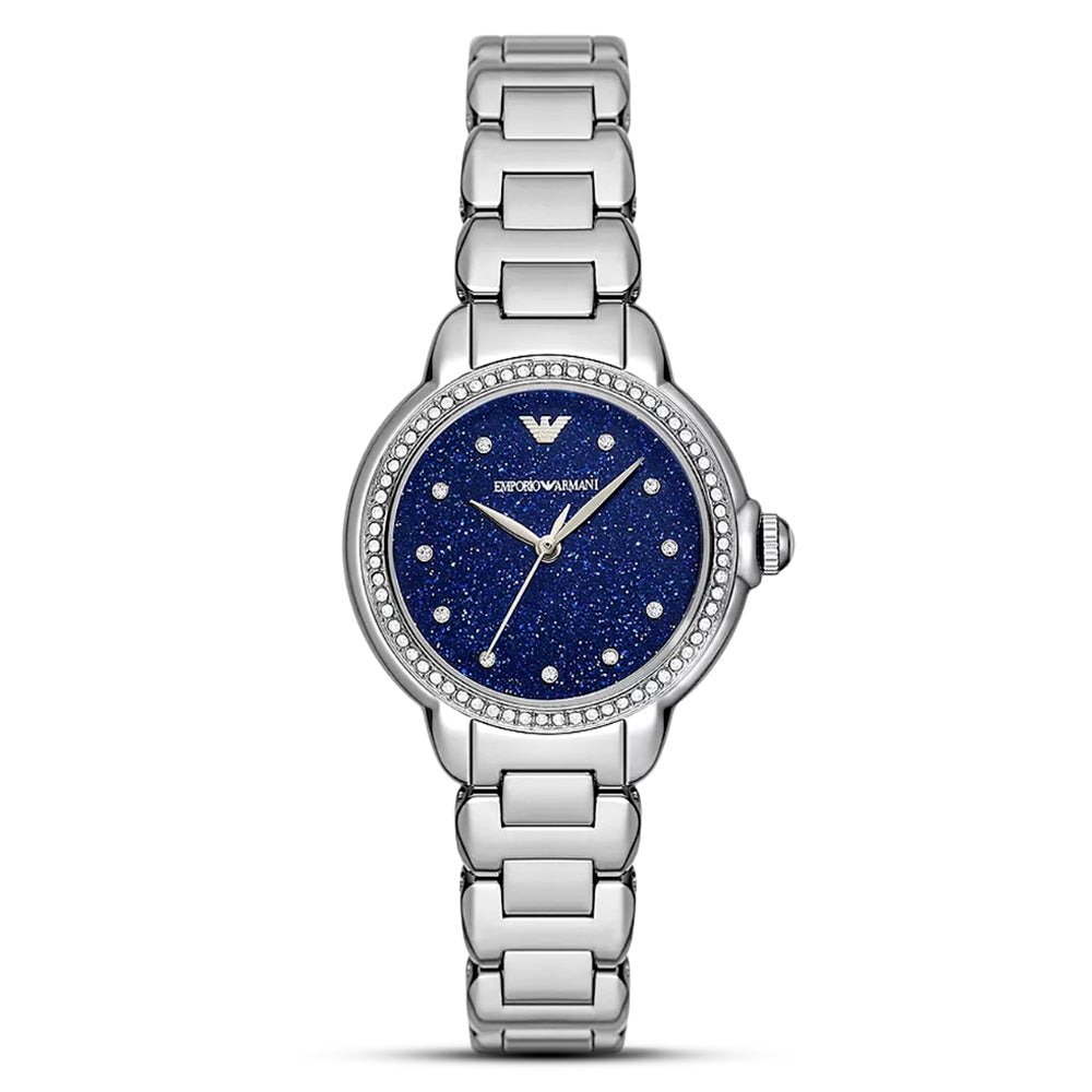 Emporio Armani Starry Night Blue Dial Ladies Watch AR11630