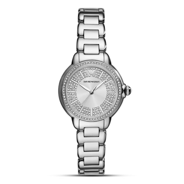 Emporio Armani Silver Dial Ladies Watch | AR11632