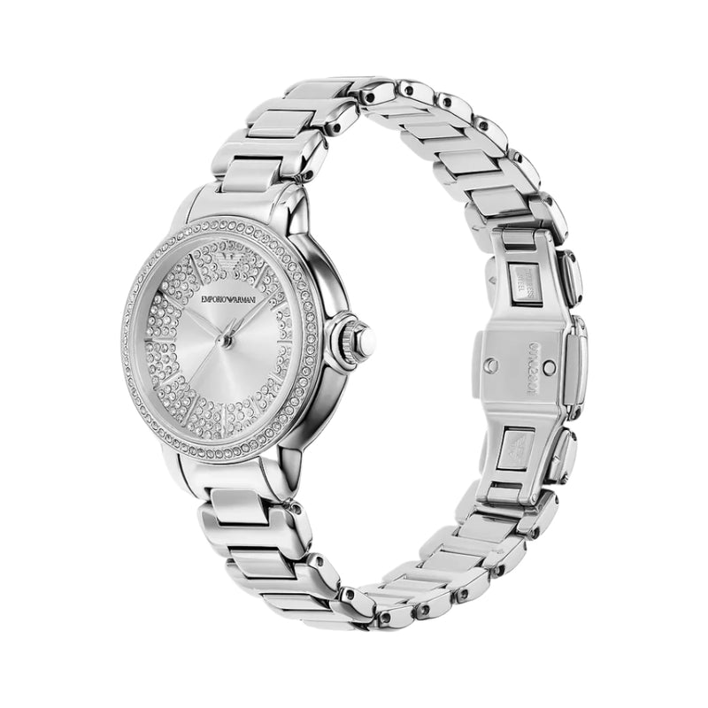 Emporio Armani Silver Dial Ladies Watch | AR11632