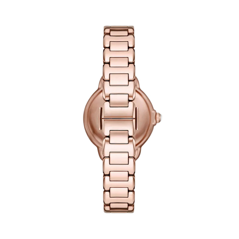 Emporio Armani Rose Gold Tone Silver Dial Ladies Watch | AR11633