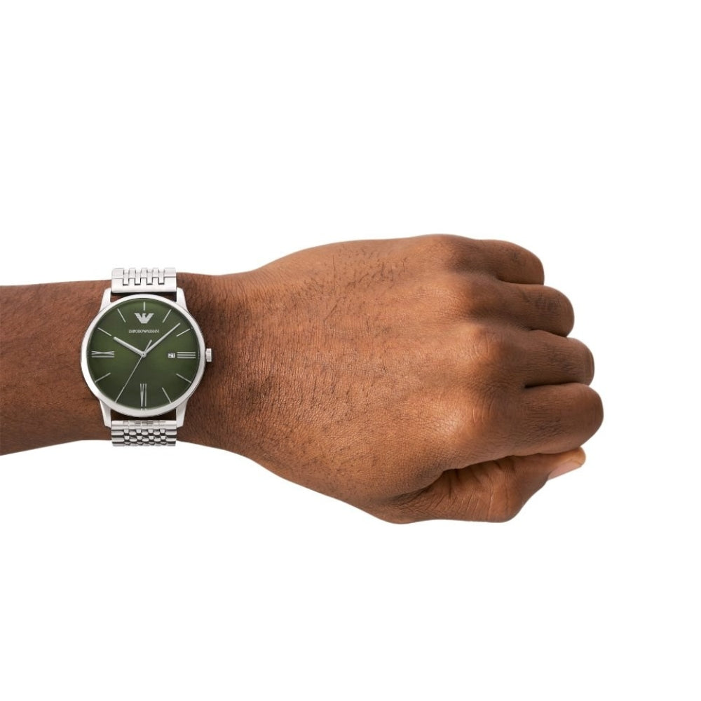 Emporio Armani Green Dial Men's Watch AR11644 