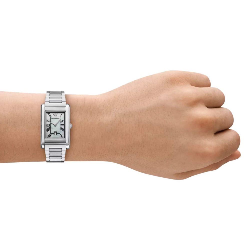 Emporio Armani Mother of Pearl Dial Ladies Watch | AR11664