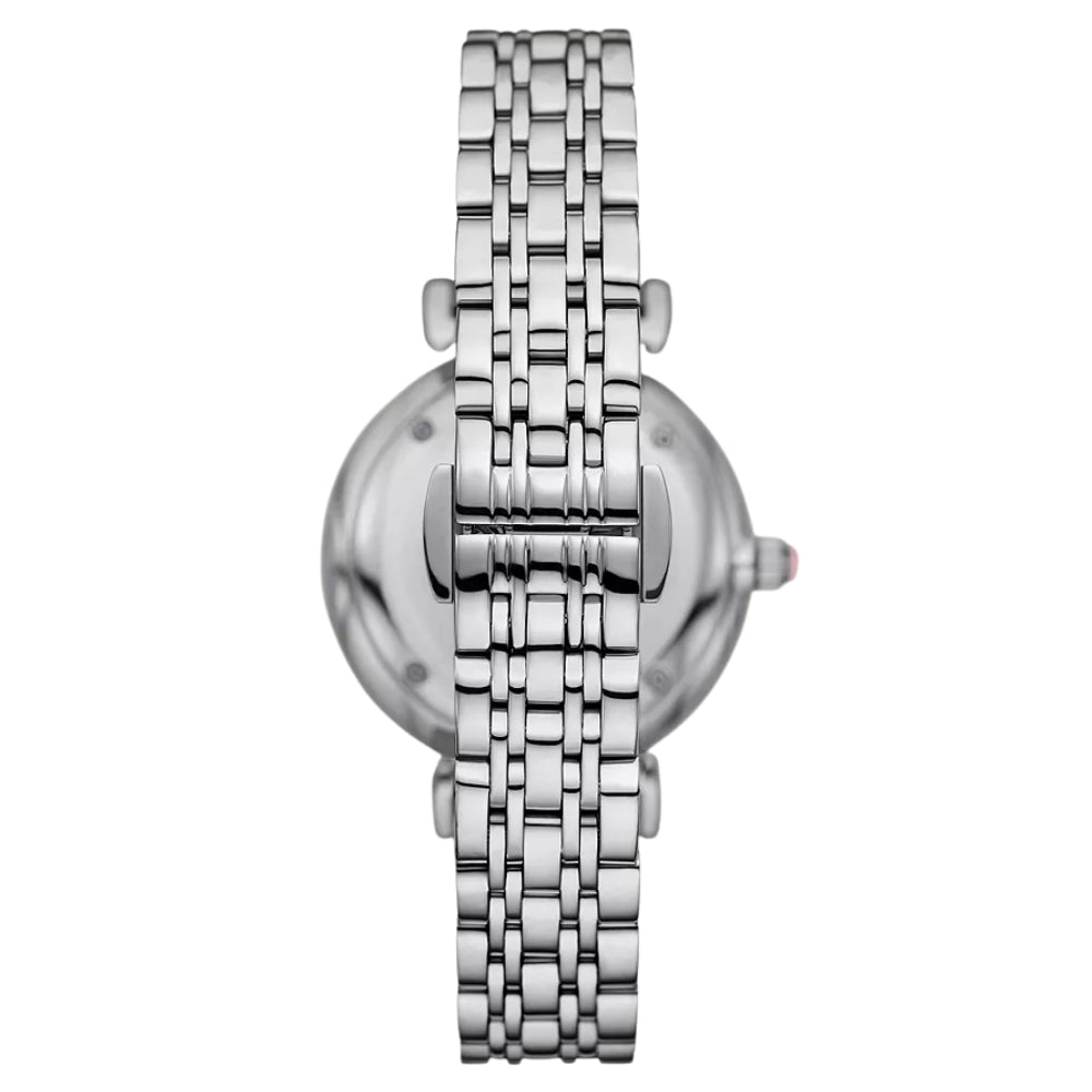 Emporio Armani Gianni T-Bar Pink Dial Ladies Watch AR11686