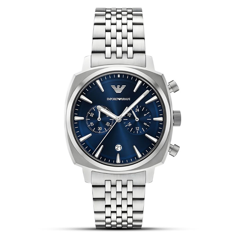 Emporio Armani Carlo Blue Dial Men's watch AR11688